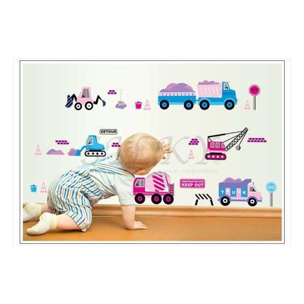 働く車 ウォールステッカー ウォール ステッカー シール 北欧 激安 はがせる 壁紙 車 乗り物 子供部屋 Ws 374 シルキーウォールステッカー専門店 通販 Yahoo ショッピング