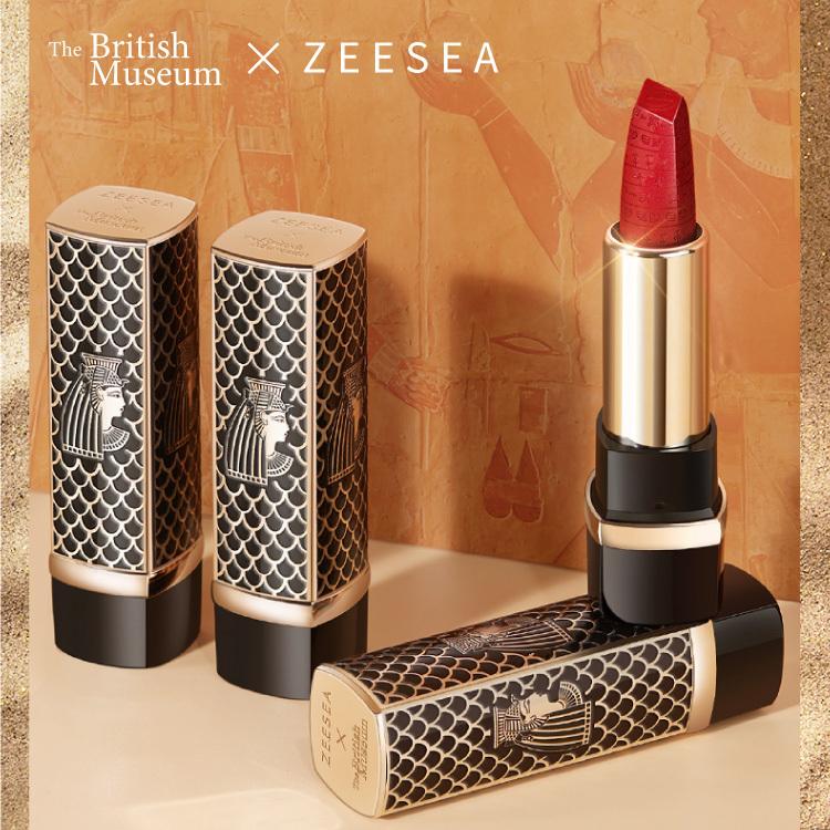 ZEESEA（ズーシー） 名入れ可能リップ 正規代理店 大英博物館 エジプト