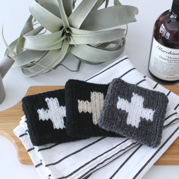 アクリルたわし クロス Wash 白黒 : sisdesign MONOTONE MARKET - 通販