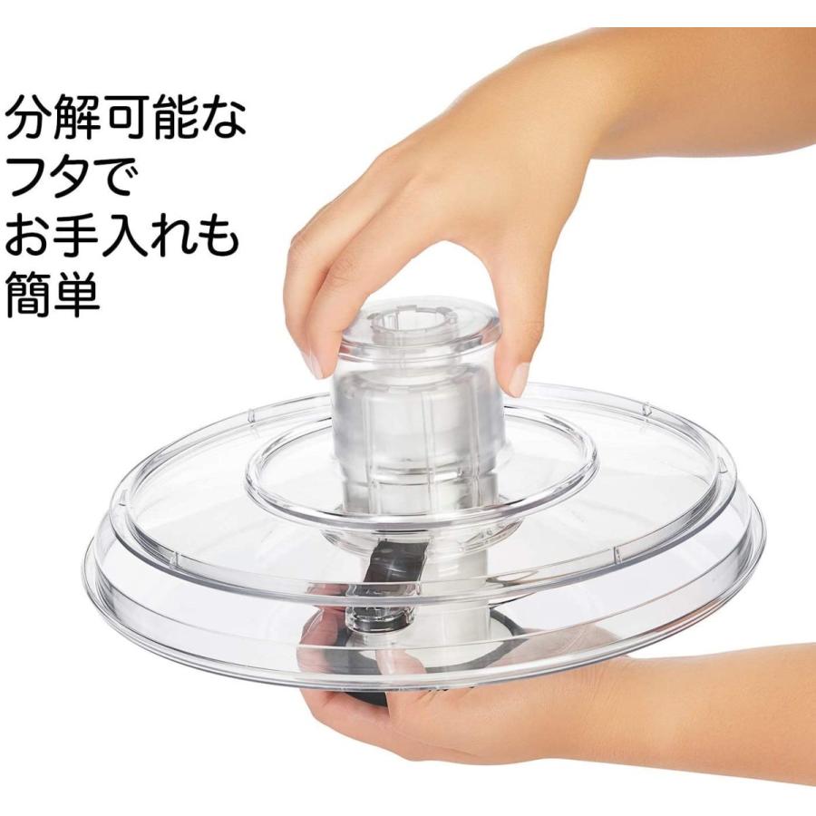 OXO サラダスピナー 野菜水切り器 大 丸型 手動 キッチン用品 オクソー 保存容器｜sishop｜06