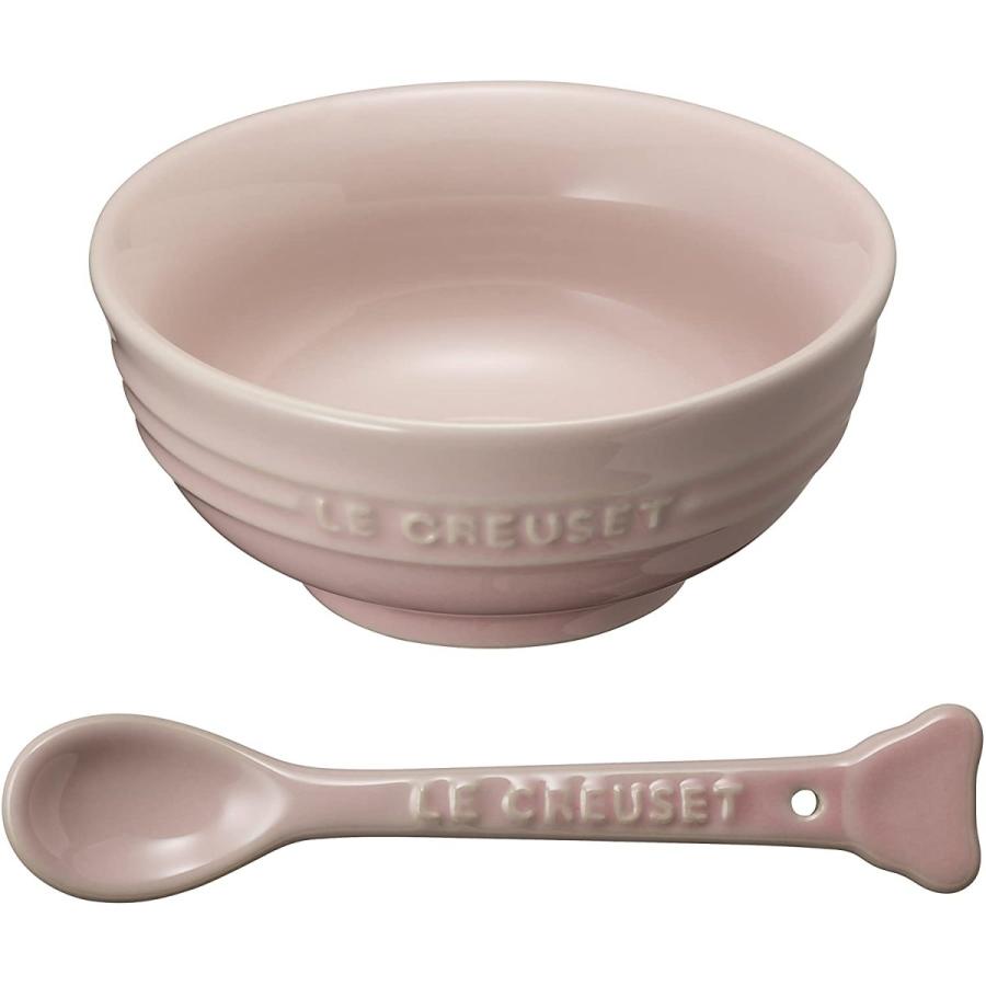 ル・クルーゼ(Le Creuset) 食器セット ベビー・ボール & スプーン・セット ミルキーピンク 耐熱 耐冷 電子レンジ オーブン 対応 【日本正規販売品】｜sishop