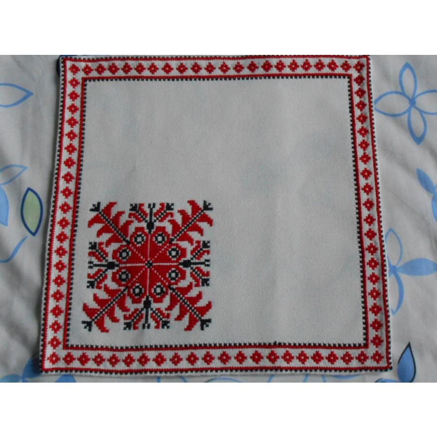 ハンガリーベレグ 刺繍職人の手刺繍クロス クロスステッチ