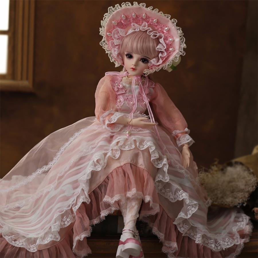 球体関節人形 BJD 衣装付き お姫様 お嬢様 60cm 美しい フランス人形 西洋人形 新品