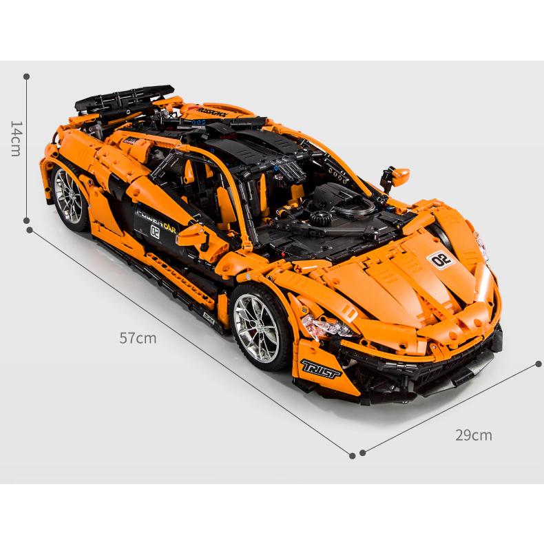 ブランド レゴテクニック 互換 マクラーレン P1 オレンジ 【2115804347】(12805円)
