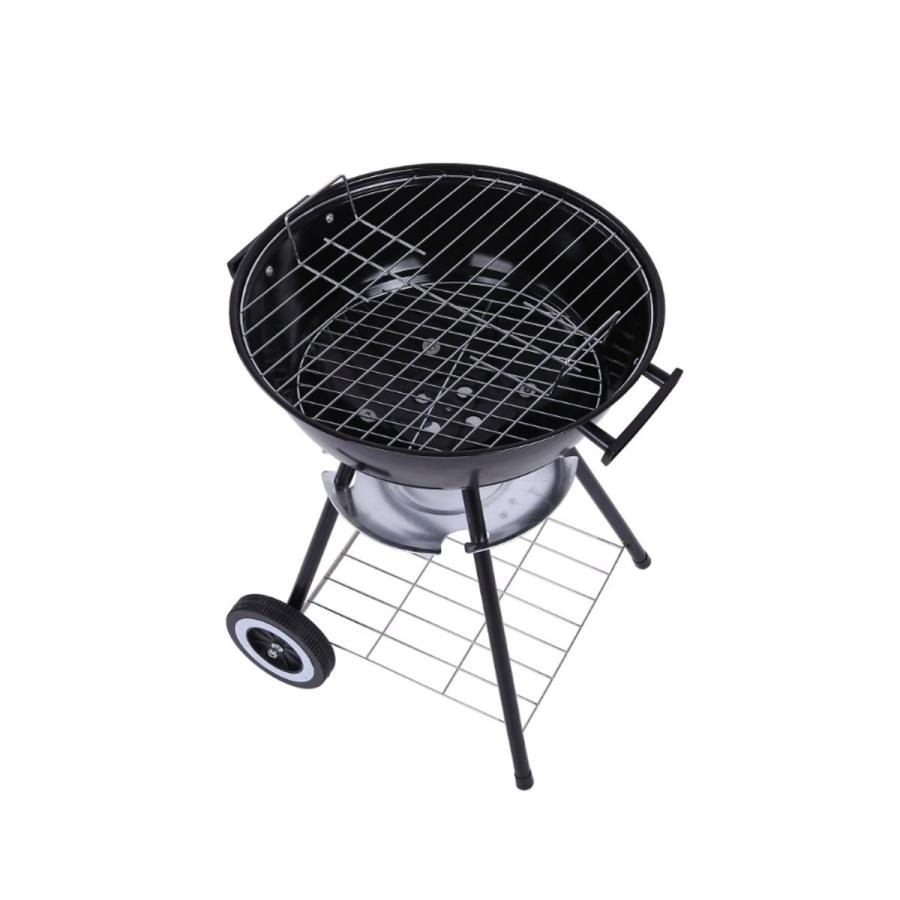 バーベキュー コンロ グリル アメリカンBBQ 大型 特大 丸型 キャスター 温度計 蓋付き ファミリー アウトドア|sisimaru-store|04