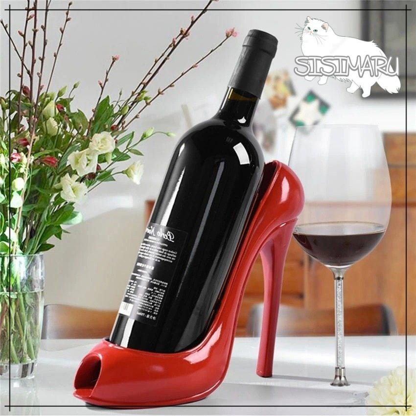 ワインホルダー ラック ハイヒール 靴 ボトル おしゃれ インテリア 選べるカラー Ma0 獅子丸堂 通販 Yahoo ショッピング