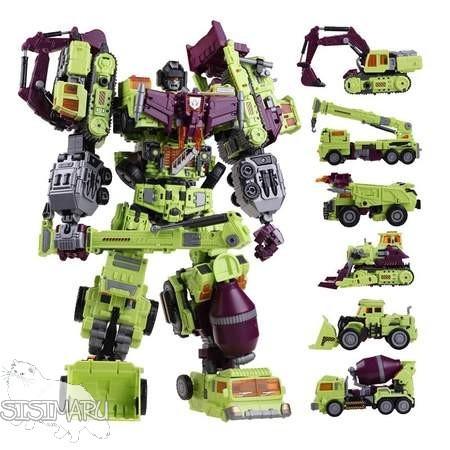 フィギュア 合体 6体セット 働く車 車 グリーン Na 獅子丸堂 通販 Yahoo ショッピング