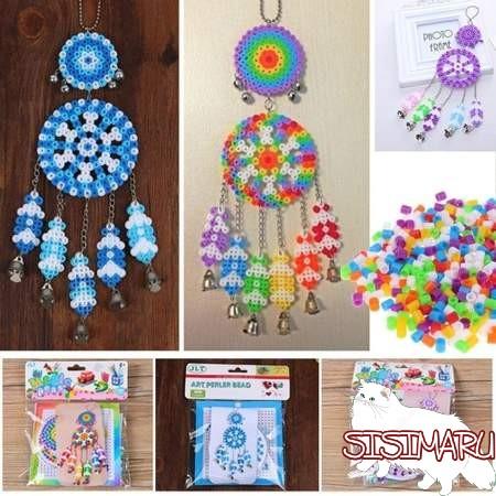 アイロンビーズ ビーズ セット ハンドメイド 作成キット ウィンドベル  