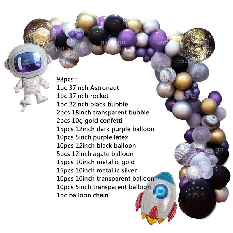 完売 バルーン パーティー アーチ 飾り付け セット 誕生日 宇宙飛行士 風船 室内装飾 Www We Job Com