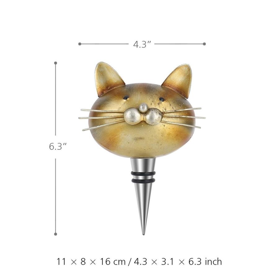 ワイン ストッパー 栓 蓋 キャップ ネコ カエル フクロウ おしゃれ|sisimaru-store|09