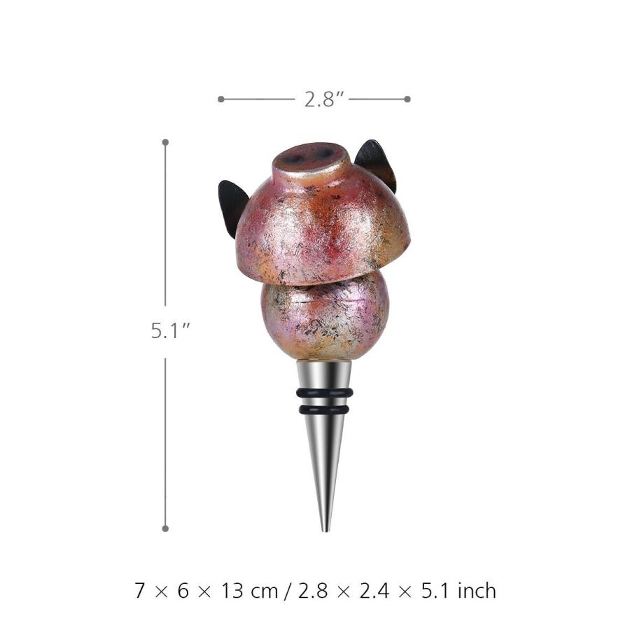 ワイン ストッパー 栓 蓋 キャップ ネコ カエル フクロウ おしゃれ|sisimaru-store|10
