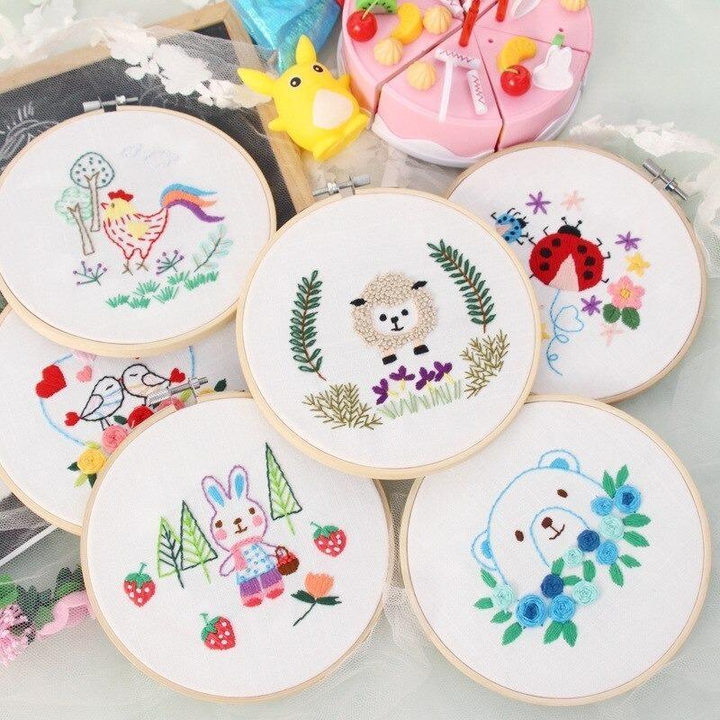 刺繍 クロスステッチ キット 初心者 簡単 Diy 動物 可愛い Ss 獅子丸堂 通販 Yahoo ショッピング