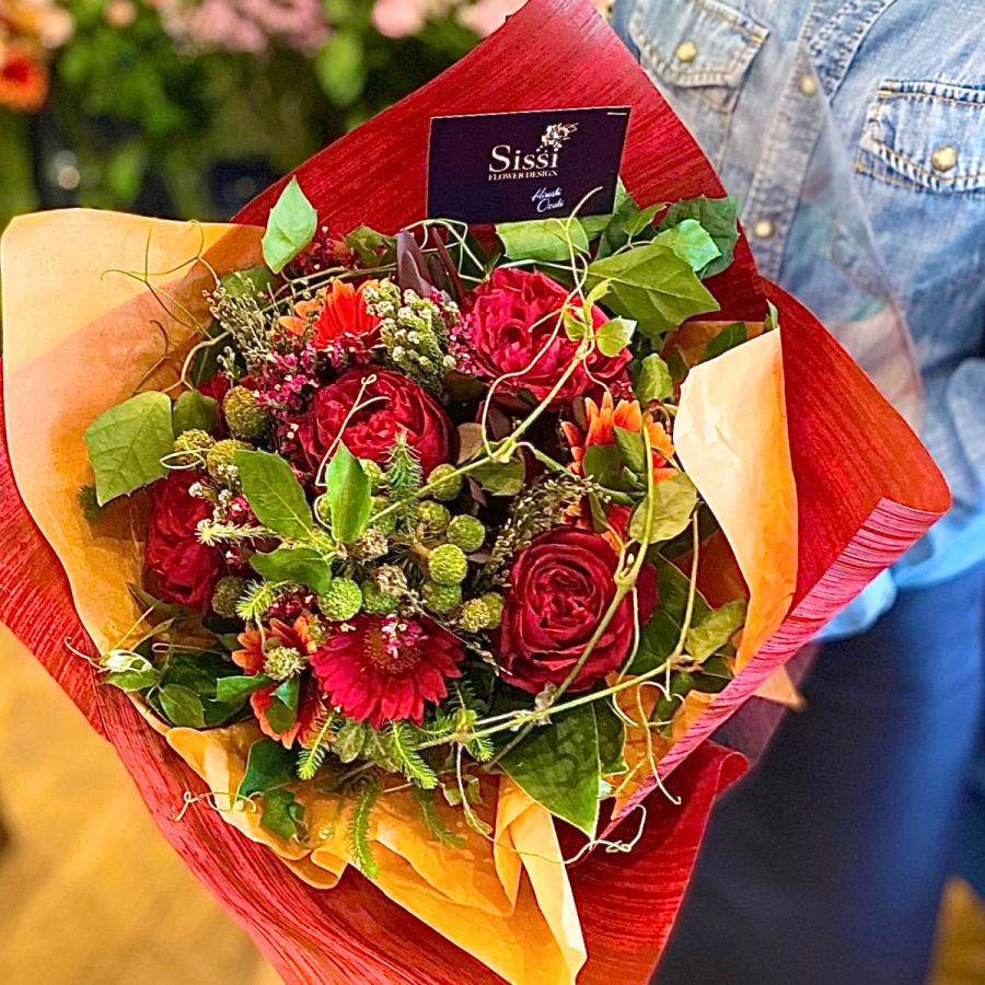 バレンタイン期間限定価格 Sサイズ ハート型ブーケ クリスマス