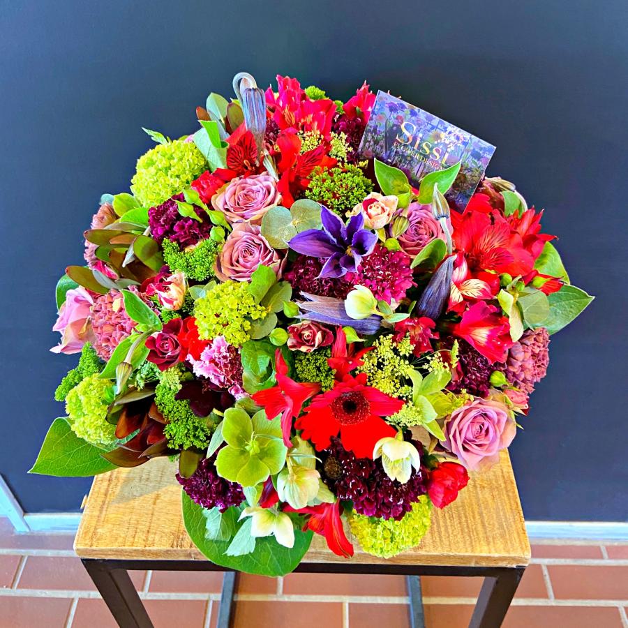 ラウンドアレンジメントL お祝い 誕生日 花 フラワー ギフト