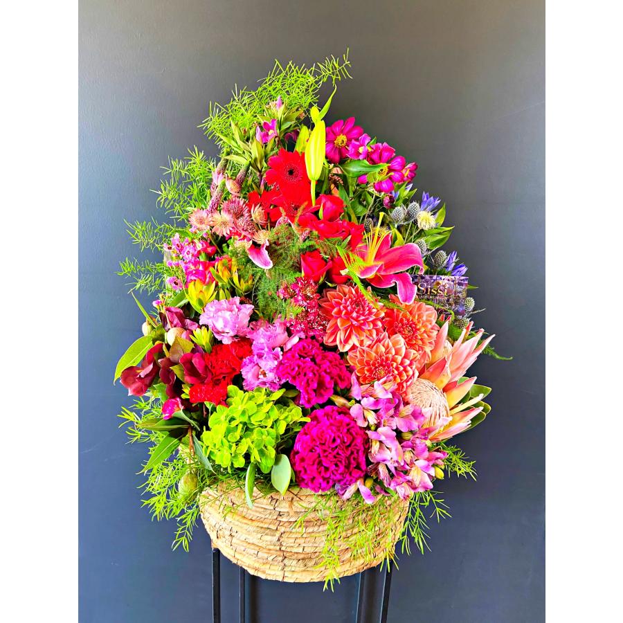 スタンダートアレンジメントLLお祝い 誕生 日 花 フラワー ギフト