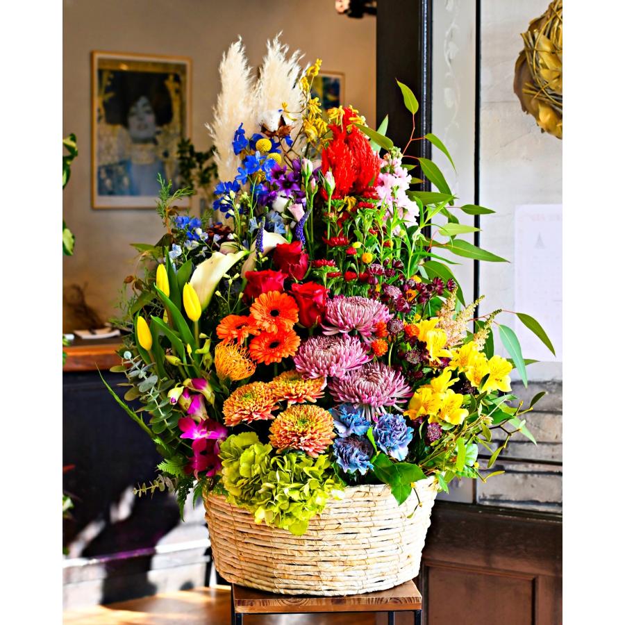 スタンダートアレンジメントLLお祝い 誕生 日 花 フラワー ギフト