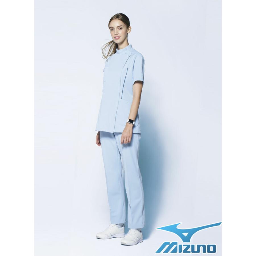 ミズノ ケーシージャケット MZ-0048 レディース 女性用 白衣 透け防止