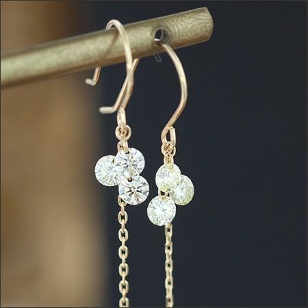 限定 レーザーホール ダイヤモンドチェーンフックピアス ダイヤ 穴あき ピアス ダイヤ ジュエリー 贈り物 プレゼント おしゃれ 可愛い 重ね付け Spp0013 Sistina システィーナ 通販 Yahoo ショッピング