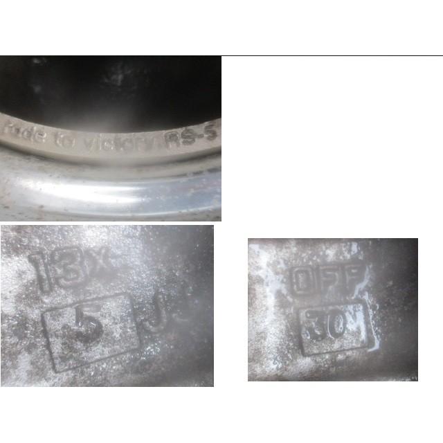 Weds Sport アルミホイール RS-5 13インチ 5JJ PCD100の画像