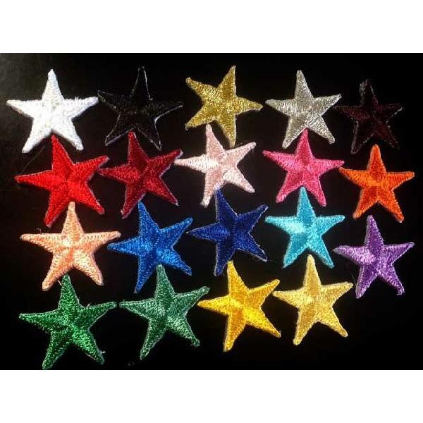 ワッペン⭐️Go Go様 楽天市場】ワッペン 星（ほし） パステルカラー＆レインボーカラー