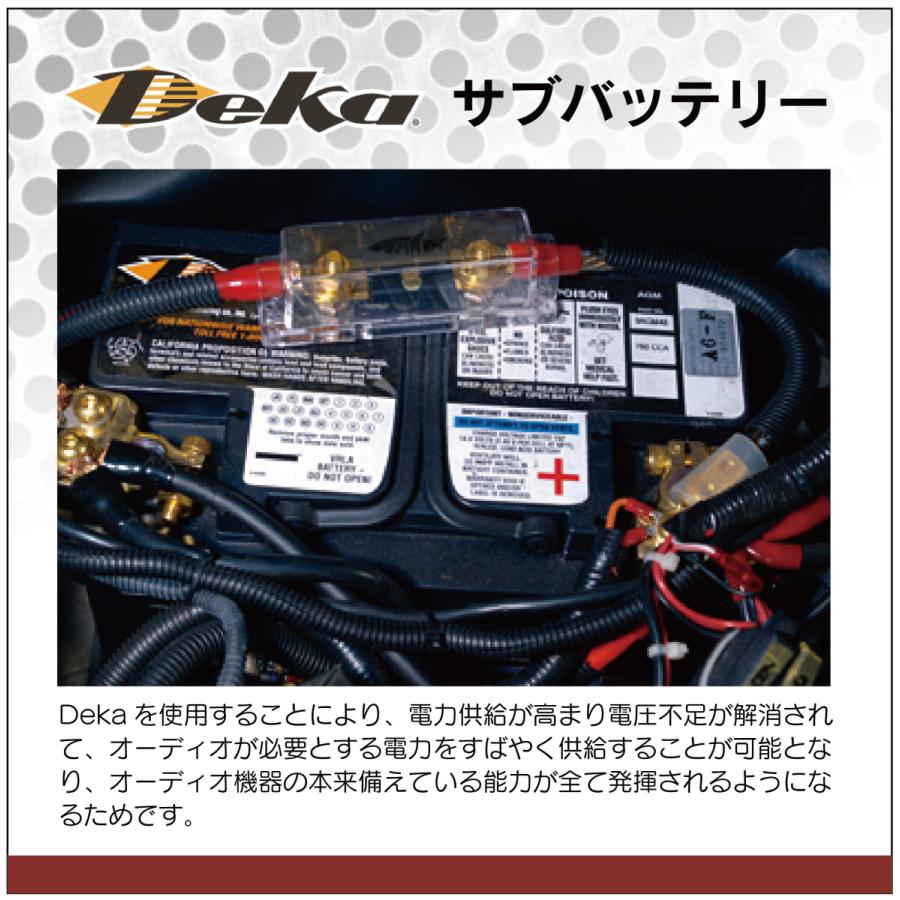 Deka 高性能 バッテリー 8a31dt Agmバッテリー 105ah 12v キャンピングカー用 オーディオ用 サブバッテリー 車 8a31dt Sit 通販 Yahoo ショッピング