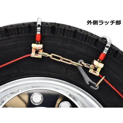 SCC ケーブルチェーン ライトトラック用 SUV用 DC350 超軽量 高耐久 デリバリーチェーン 2t〜25t車まで対応 |  | 06