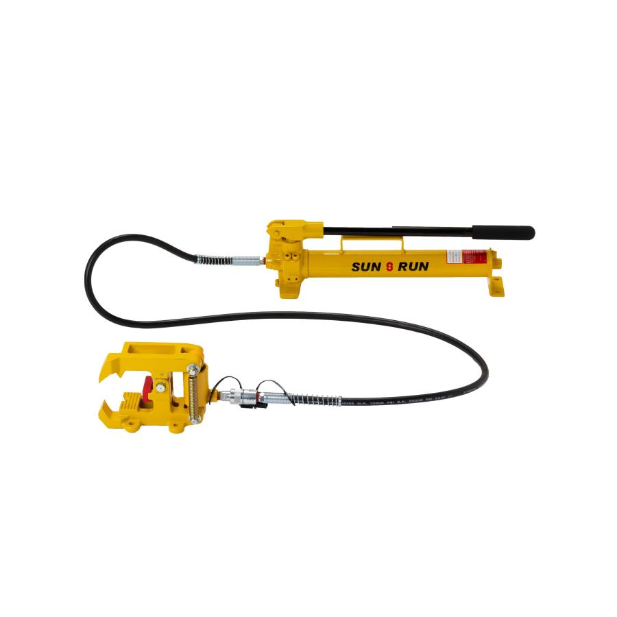 建機・除雪用 チェーンプライヤー 油圧式 タイヤチェーン 修理用ツール タイヤチェーン 修理 大型 クロス 交換 ツール Φ６〜１３mmまで対応可能 | 