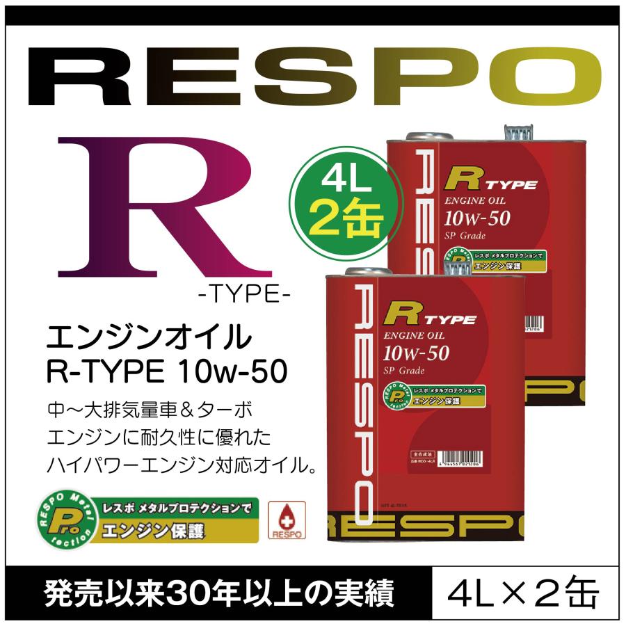 RESPO★レスポ V TYPE 5W-40 エンジンオイル 4L 2缶セット【送料無料】 armex.rs