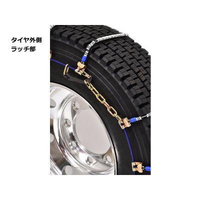 SCC バス トラック用 ケーブルチェーン SR6415 タイヤチェーン 超軽量 高耐久 445/50R22.5 オールシーズンタイヤ用の画像