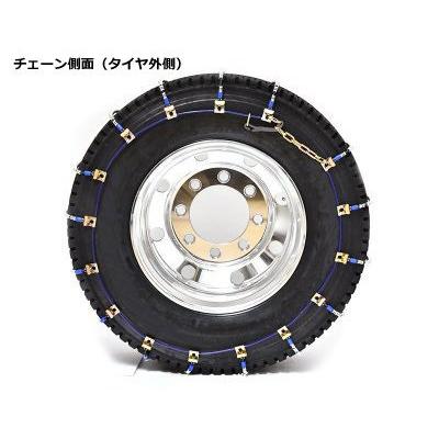 SCC バス トラック用 ケーブルチェーン SR6415 タイヤチェーン 超軽量 高耐久 445/50R22.5 オールシーズンタイヤ用の画像
