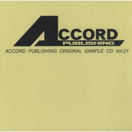 CD ACCORD PUBLISHING ORIGINAL SAMPLE CD 21 吹奏楽サンプルCD Vol.21／(CD・カセット(クラシック系｜sitemusicjapan