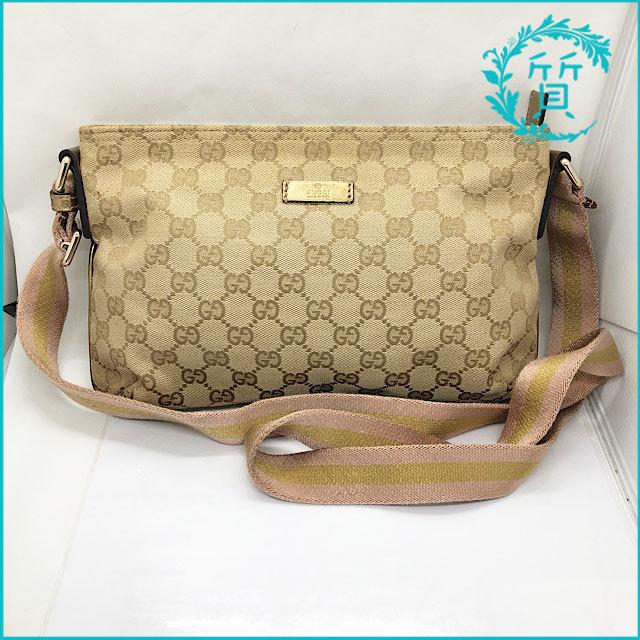 【美品】GUCCI グッチ ハンドバッグ ショルダーバッグ ＧＧ柄 GUCCI（グッチ） GUCCI GG柄 ショルダーバッグ アビー ワンショルダー