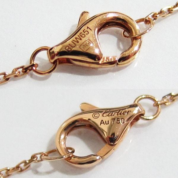 Cartier（カルティエ） 美品 750 トリニティネックレス ダイヤモンド1P