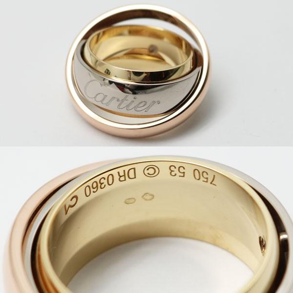 Cartier（カルティエ） 新品磨き済 トリニティ ドゥ リング 幅9mm LM