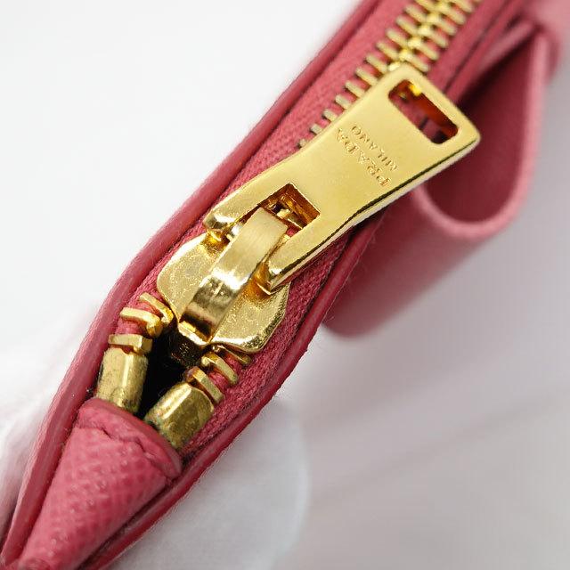 PRADA（プラダ） 1N1869 リボン サフィアーノ 化粧ポーチ ミニバッグ