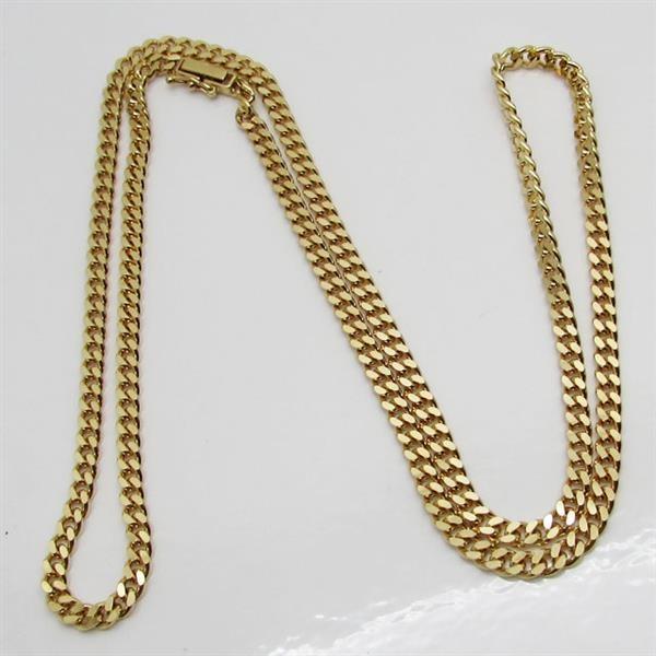 美品 18金 30.2g 2面カット シングル 喜平ネックレス K18 30g 喜平 