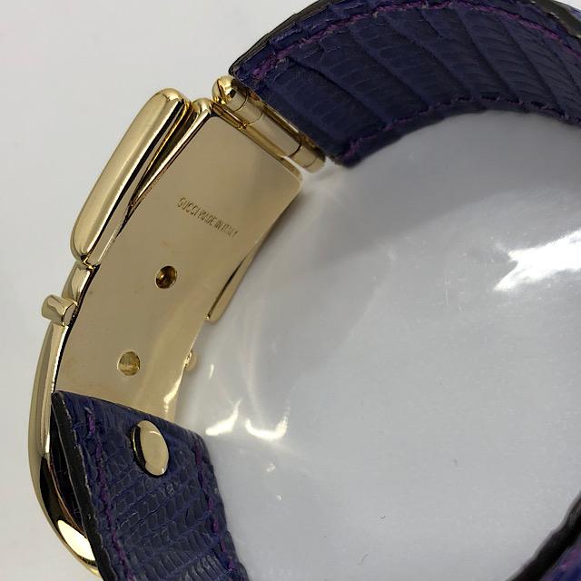 GUCCI（グッチ） 美品 ブレスレット バングル ベルトモチーフ レザー