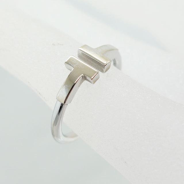 TIFFANY&Co. ティファニー 3.1g Tワイヤー リング K18 T 指輪 750 