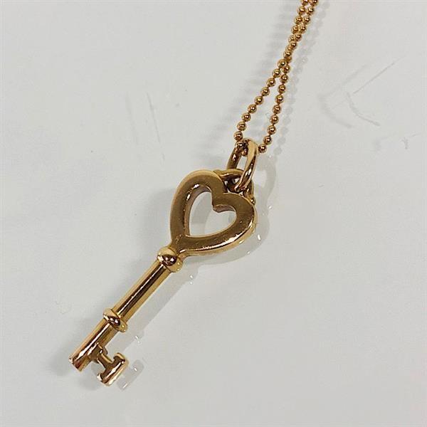 TIFFANY&Co.（ティファニー） 美品 TIFFANY K18 ハート キー ミニ