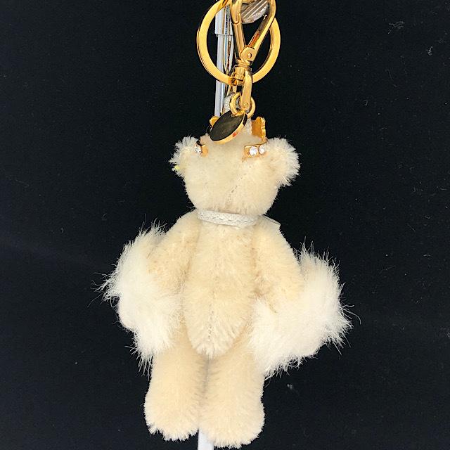 PRADA 美品 プラダ ベア 王冠 キーリング キーホルダー バッグ PRADA 美品 プラダ ベア 王冠 キーリング キーホルダー バッグ