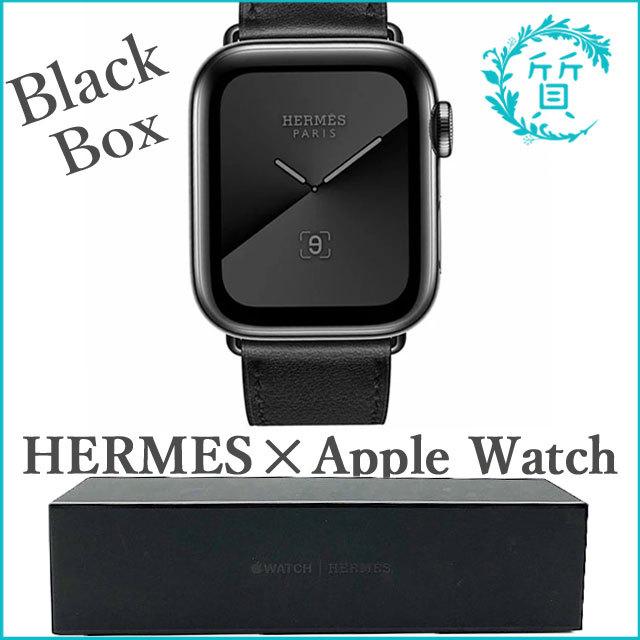 Apple Watch Watch×HERMES Black Box シリーズ5 40MM スペースブラック  