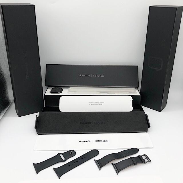 Apple Watch Watch×HERMES Black Box シリーズ5 40MM スペースブラック  