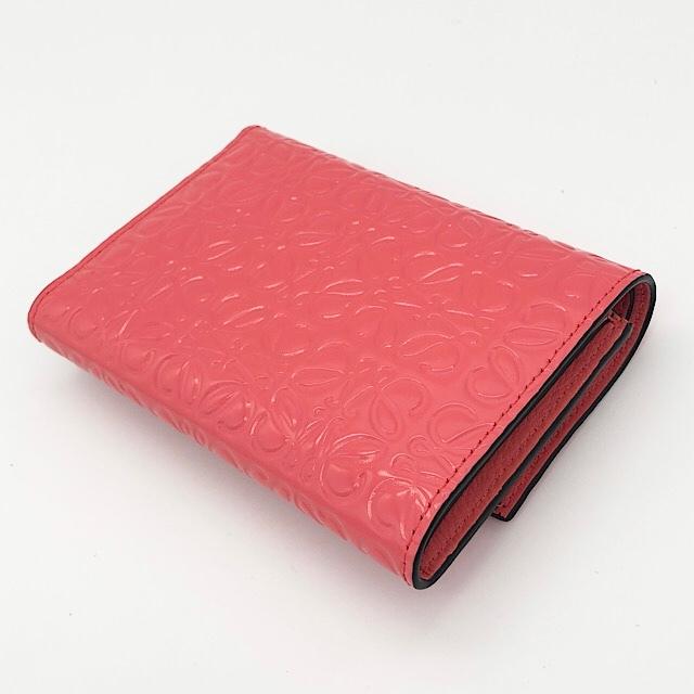 LOEWE 美品 ロエベ リピート スモール バーティカル ウォレット 三  
