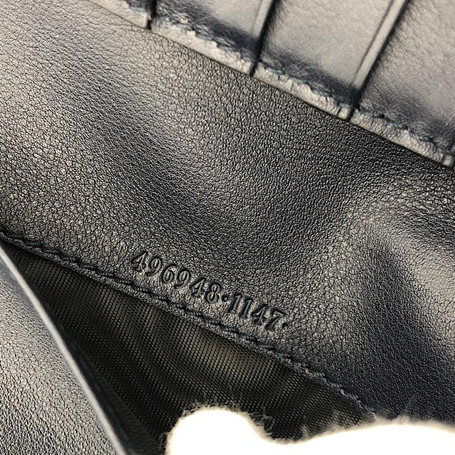 GUCCI（グッチ） 新品同様 マイクロ シマ GG柄 パスポートケース