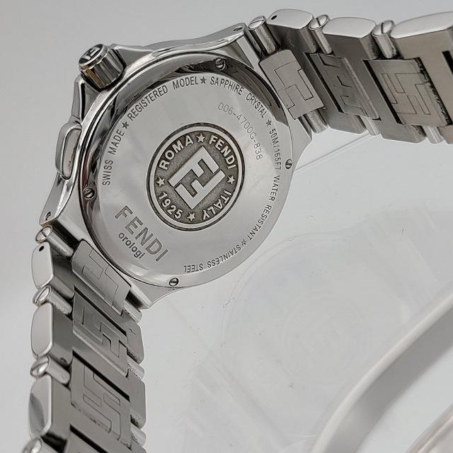 FENDI フェンディ 4700G ハイスピード 腕時計 ステンレス FENDI フェンディ 4700G ハイスピード 腕時計 ステンレス