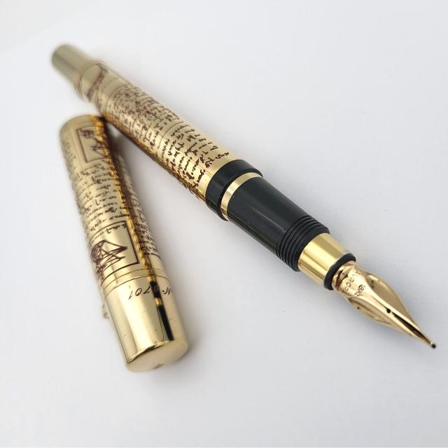 Pelikan(筆記具) 美品 アウロラ 万年筆 限定品 レオナルドダ Pelikan(筆記具) 美品 アウロラ 万年筆 限定品 レオナルドダ
