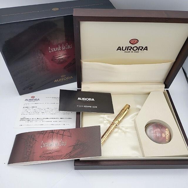 Pelikan(筆記具) 美品 アウロラ 万年筆 限定品 レオナルドダ Pelikan(筆記具) 美品 アウロラ 万年筆 限定品 レオナルドダ