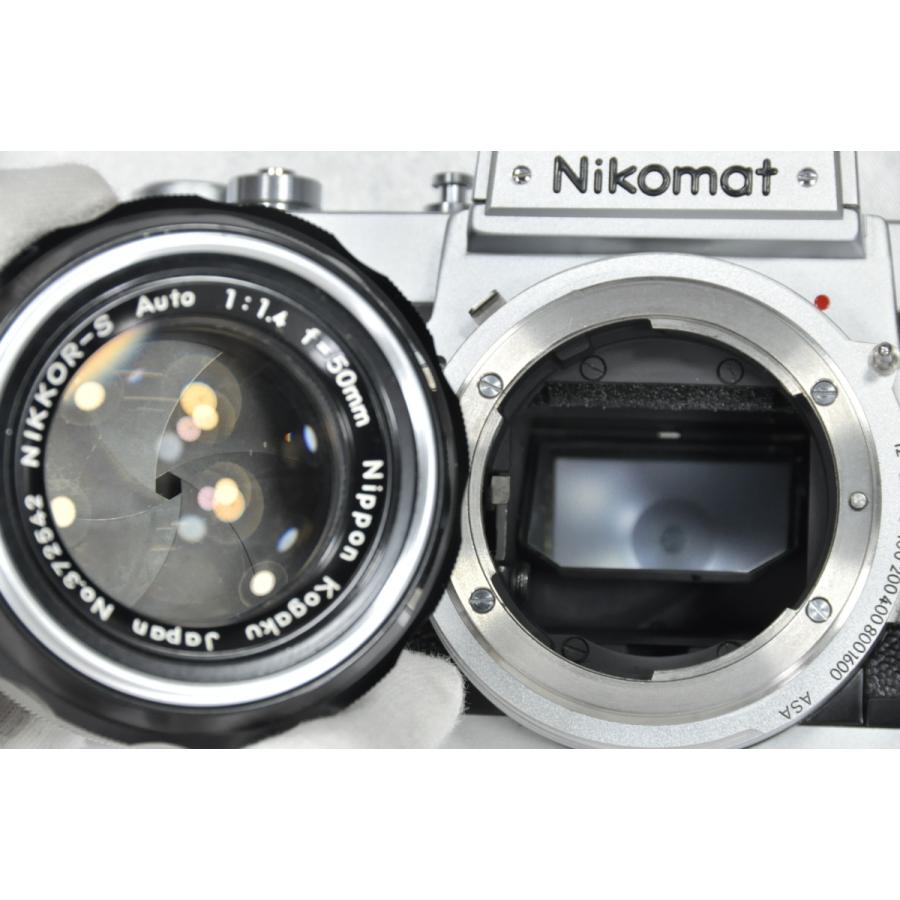 NIKON NIKOMAT FT + NIKKOR-S f=50mm【動作品】 NIKON NIKOMAT FT + NIKKOR-S f=50mm【動作品】