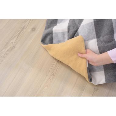 こたつ布団 薄掛け 正方形 190cm×190cm グレー ポリエステル おしゃれ シンプル ナチュラル リビング 薄め 薄型 ギンガムチェックの画像