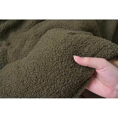 こたつ布団 長方形 カーキ 190cm×230cm 天板サイズ80×120以下推奨 シンプル ナチュラル ボア生地の画像